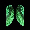 Luminous Transparent Epoxy Resin Pendants RE-CBAE738-01C-5