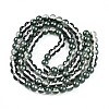 Baking Paint Transparent Glass Beads X1-DGLA-N011-8mm-07-2
