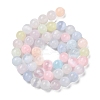 Macaron Color Natural Selenite Beads Strands G-Q162-A01-02A-02-3