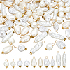 ABS Imitation Pearl Acrylic Pendant PALLOY-PH01626-1