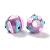 Handmade Porcelain Beads Strands PORC-L078-01I-3