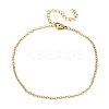 304 Stainless Steel Cable Chain Bracelets LS-BJEW-C134-01D-G-4