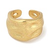 Rack Plating Brass Cuff Finger Rings for Women RJEW-C114-13I-G-2