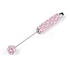 ABS Imitation Pearl & Polymer Clay Pave Rhinestone Touch Screen Stylus AJEW-T013-06G-2
