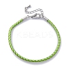Polyester Cord Braided Bracelet Makings MAK-Z003-01P-31-1