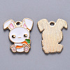 Alloy Enamel Pendants ENAM-S121-123-1