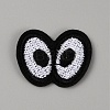 Eye Cotton Embroidery Iron on Clothing Patches DIY-WH0430-416C-1