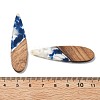 Resin and Walnut Pendants FIND-R051-14H-3