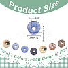 210Pcs 7 Styles Natural Mixed Gemstone Beads G-AR0005-84-2