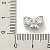 Rack Plating Brass Micro Pave Cubic Zirconia Bead KK-K386-19P-3