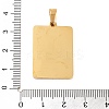 304 Stainless Steel Pendant LS-STAS-M062-01G-H-3