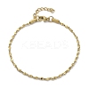 304 Stainless Steel Link Chain Bracelets for Women BJEW-F488-21G-04-4