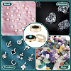 Alloy Loose Diamond Boxes CON-WH0104-11C-G-6