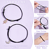 80Pcs Waxed Polyester Cord Bracelet Bracelet Makings AJEW-UN00015-5