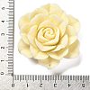 Synthetic Shell Dyed Carved Flower Connector Charms CORA-D034-01C-3