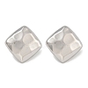 304 Stainless Steel Square Stud Earrings for Women EJEW-U022-10P-1