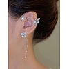 Fashionable Tassel Brass Cuff Earrings WGDF8A9-11-1