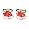 Christmas Theme Alloy Enamel Pendants ENAM-T020-10A-2