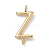 304 Stainless Steel Letter Connector Charms LS-STAS-M108-01G-26-1