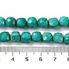 Natural Howlite Beads Strands G-G001-B03-03-5