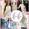 Plum Blossom Shape Appliques PATC-WH0007-11B-7