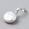 Natural Baroque Keshi Pearl Pendants FIND-WH20019-65A-2