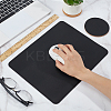 3Pcs Cork & Leather Mouse Pad AJEW-OC0014-75C-3