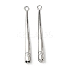 304 Stainless Steel Pendants STAS-I367-06P-1