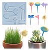 DIY Food Grade Silicone Plant Label Molds LS-SIMO-PW0014-23-1