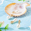 4Pcs Natural Cultured Freshwater Pearl Pendants PALLOY-TAC0178-5