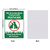 UV Protected & Waterproof Aluminum Warning Signs AJEW-WH0111-H11-2