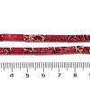 Dyed Natural Imperial Jasper Beads Strands G-H087-H01-01D-5