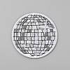 Polyester Iron on/Sew On Patches PATC-WH0022-04C-1
