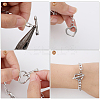CHGCRAFT 10 Sets 5 Styles 304 Stainless Steel Toggle Clasps STAS-CA0001-75-6
