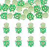 12Pcs Luminous Translucent Resin Sea Animal Cabochons RESI-TA0004-56E-2