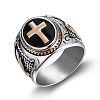 304 Stainless Steel Hand of God Figer Rings for Men FS-WG7F807-11-1