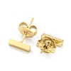 Ion Plating(IP) 304 Stainless Steel Stud Earrings for Women EJEW-A108-03G-2