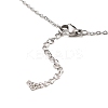 Non-Tarnish Stainless Steel Pendants Necklaces LS-NJEW-K267-01G-P-3