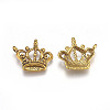 Tibetan Style Metal Alloy Crown Pendants LS-X-GLF10497Y-NF-2
