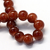 Baking Paint Imitation Jade Glass Round Bead Strands X1-DGLA-Q021-8mm-11-2