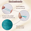 3 Roll 3 Colors Flat Waxed Polyester Thread String YC-CL0001-01C-6