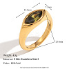 316L Stainless Steel with Cubic Zirconia Finger Rings FS-WGB17C9-13-2