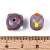 Handmade Lampwork Bumpy Beads LAMP-ZX003-07-07-4