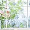 Waterproof PVC Colored Laser Stained Window Film Adhesive Stickers DIY-WH0256-026-7