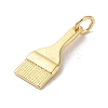 Rack Plating Brass & Cubic Zirconia Pendants KK-L216-059G-2