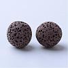 Unwaxed Natural Lava Rock Beads G-F325-8mm-M-3