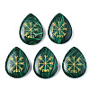 Synthetic Malachite Pendants G-T122-72G-1