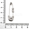 925 Sterling Silver Emanuele Bicocchi Safety Pins JEWB-Q050-01AS-3