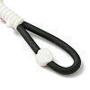 Cat Paw Print PVC & Iron Alloy Lobster Claw Clasp Keychain KEYC-JKC01105-02-4