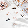 42Pcs 3 Colors Alloy Enamel Pendants ENAM-LP0001-80-1